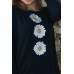 Embroidered sweatshirt "Bouquet of Chamomiles"
